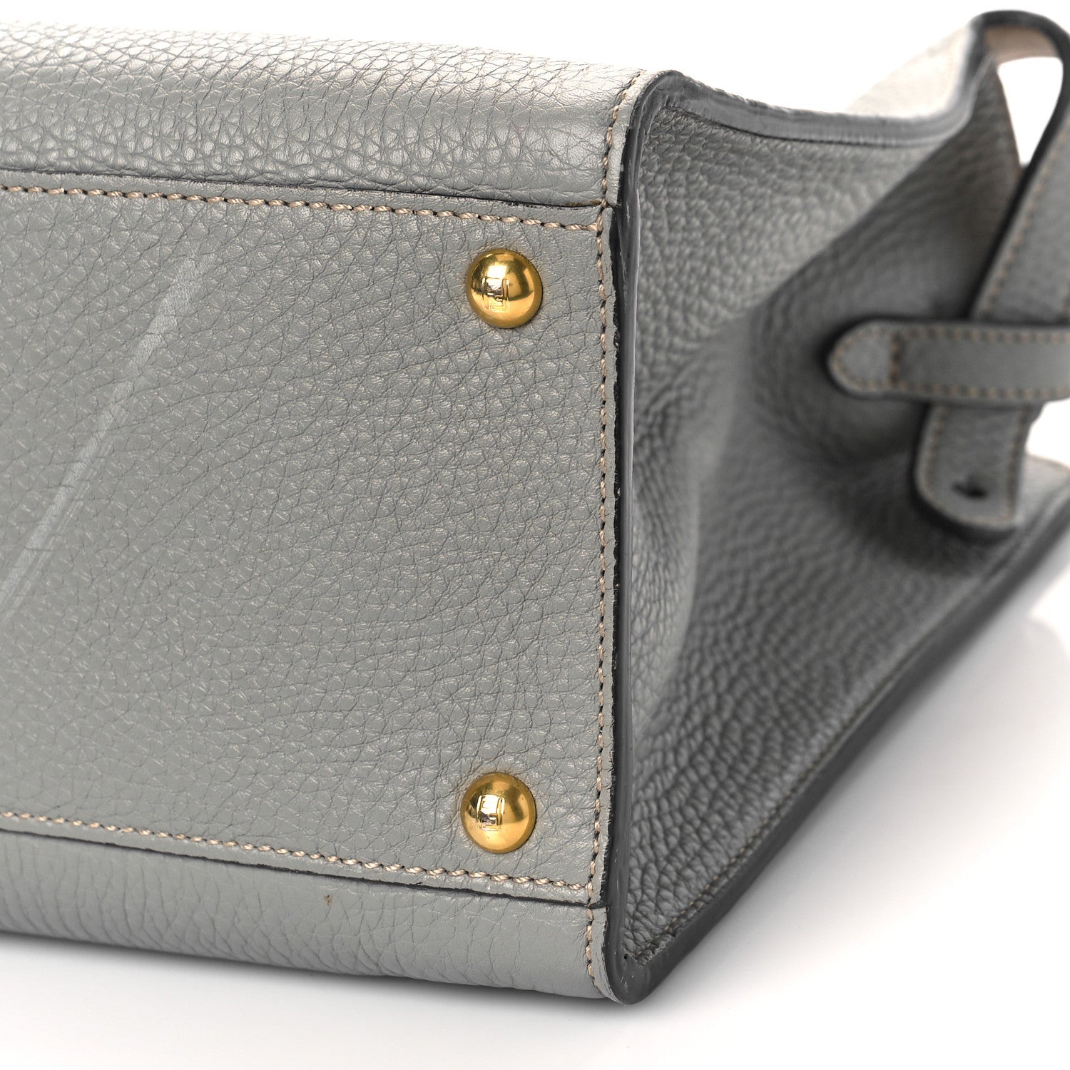 Fendi Cuoio Romano Selleria Medium Peekaboo X-Lite Nube 9 of 10
