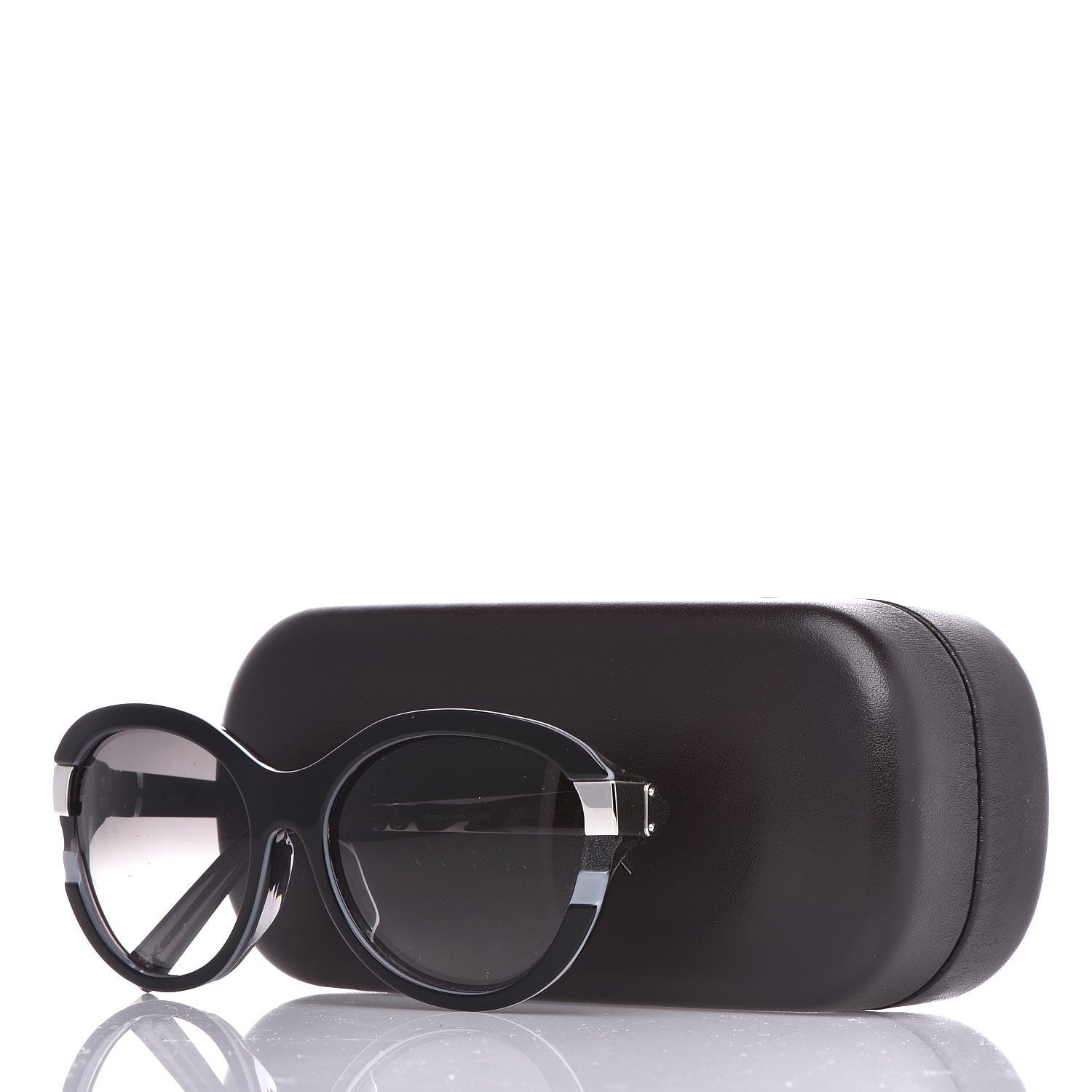 Louis Vuitton Acetate Petit Soupcon Cat Eye Sunglasses Z0489W Black 8 of 8