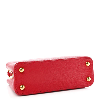 Louis Vuitton Taurillon Capucines BB Scarlet Red 4 of 9