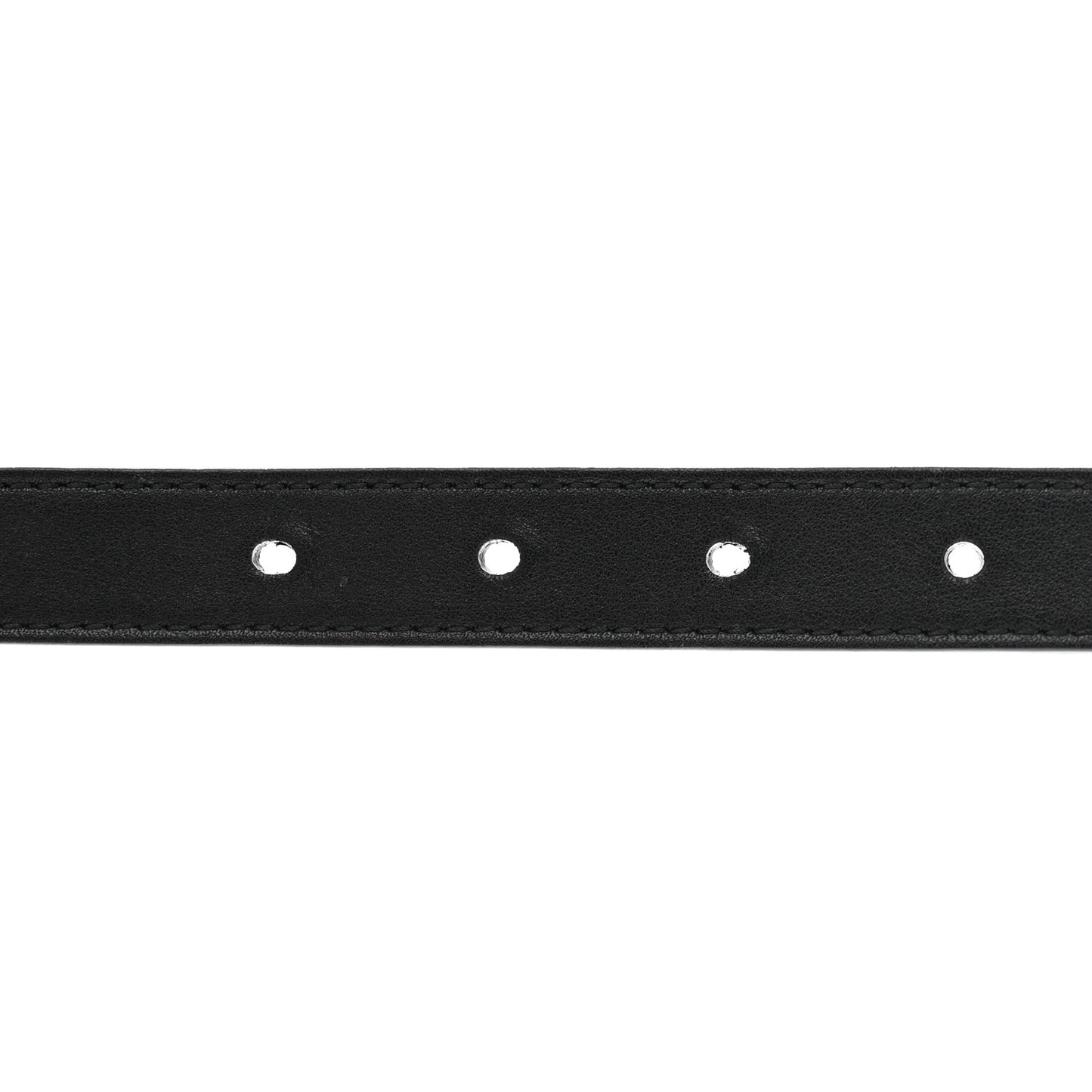 Calfskin Double G 20mm Belt 80 32 Black