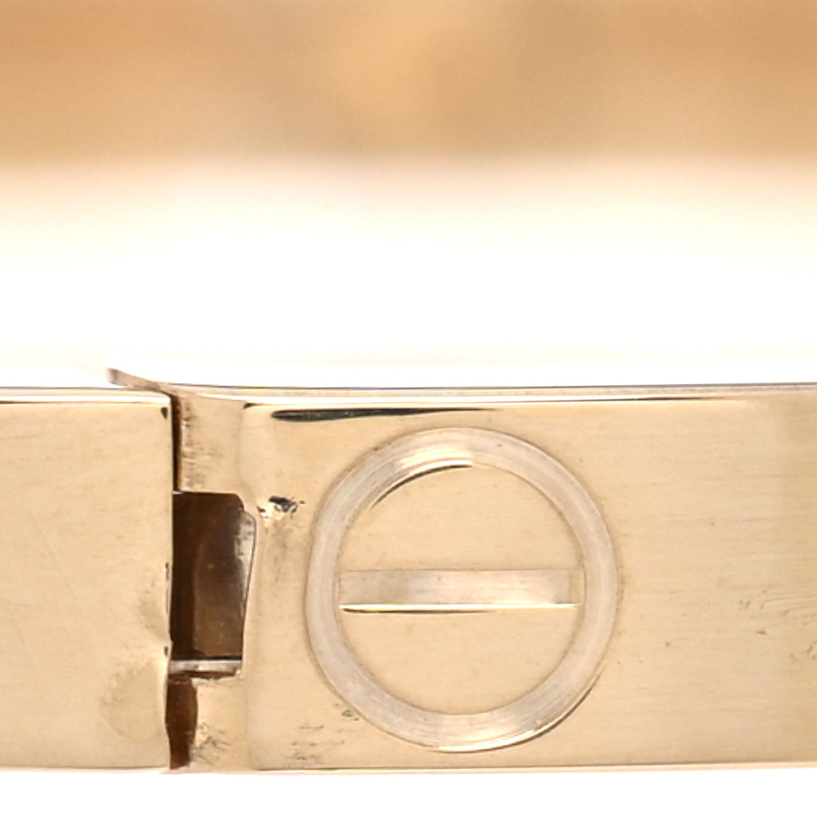18K Yellow Gold Small LOVE Bracelet 16
