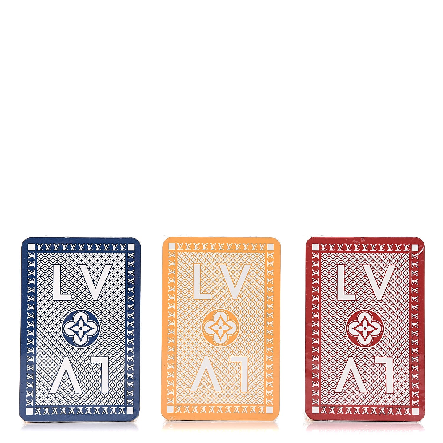 Louis Vuitton Monogram Fleur 3 Pack Playing Cards 3 of 8