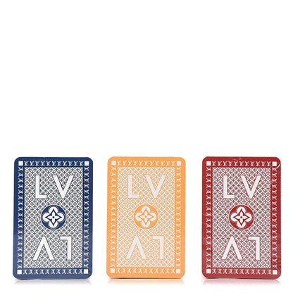 Louis Vuitton Monogram Fleur 3 Pack Playing Cards 3 of 8