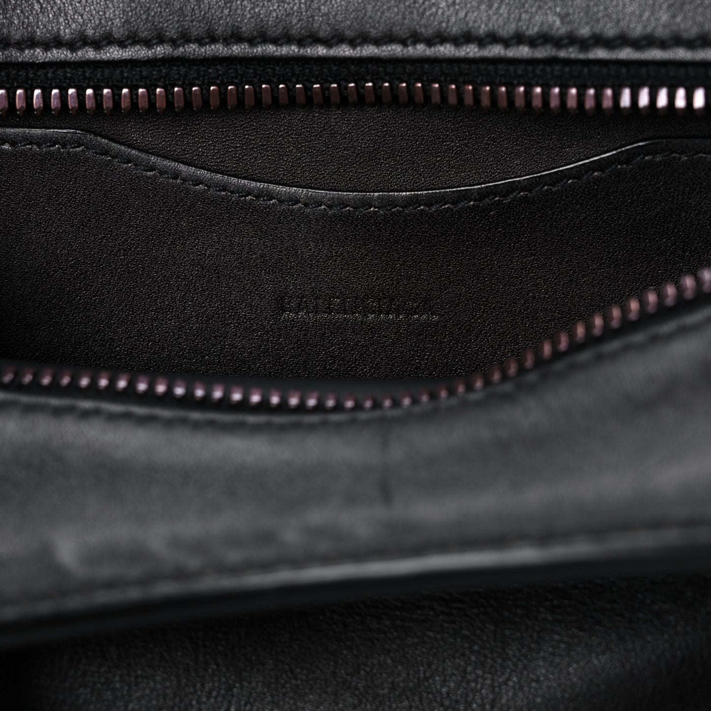 Used Calfskin Rust Hardware Mini Neo Classic City Black