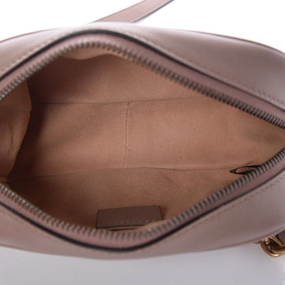 Gucci Calfskin Matelasse Mini GG Marmont Chain Shoulder Bag Nude 5 of 7