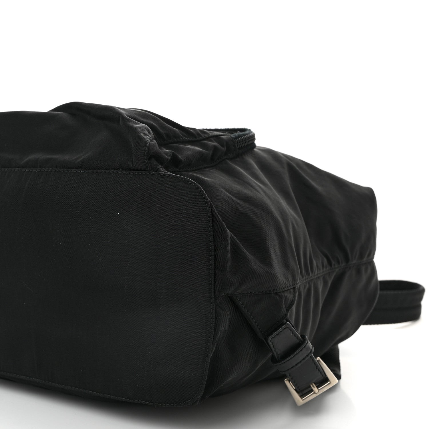 Prada Tessuto Nylon Vela Cinch Backpack Black 8 of 9