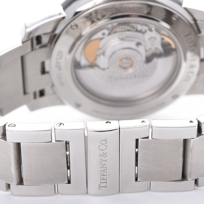 Tiffany Stainless Steel Diamond Bezel 37mm Atlas 3-Hand Automatic Watch 5 of 8