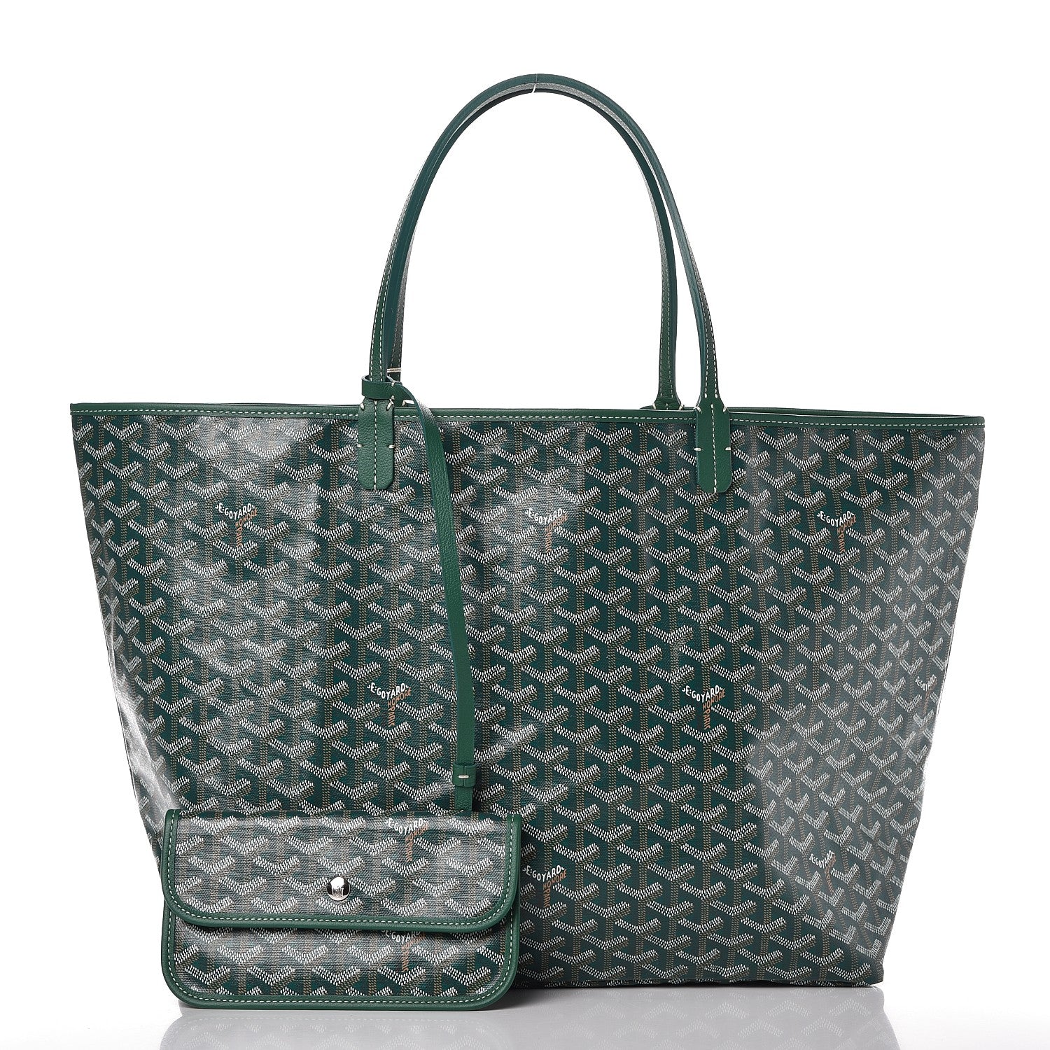 Goyard Goyardine Saint Louis GM Green 3 of 9