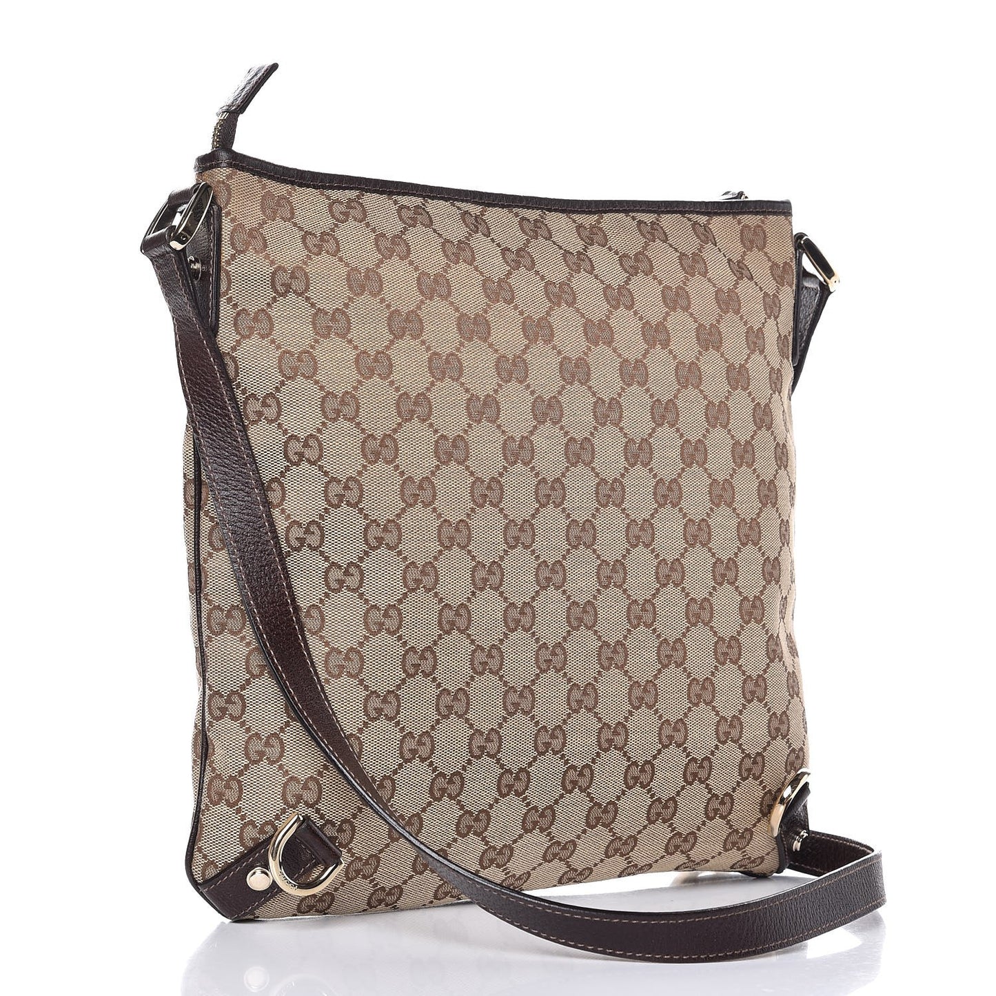 Monogram Abbey Messenger Bag Dark Brown