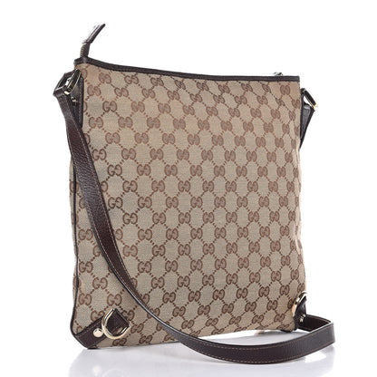 Gucci Monogram Abbey Messenger Bag Dark Brown 3 of 7