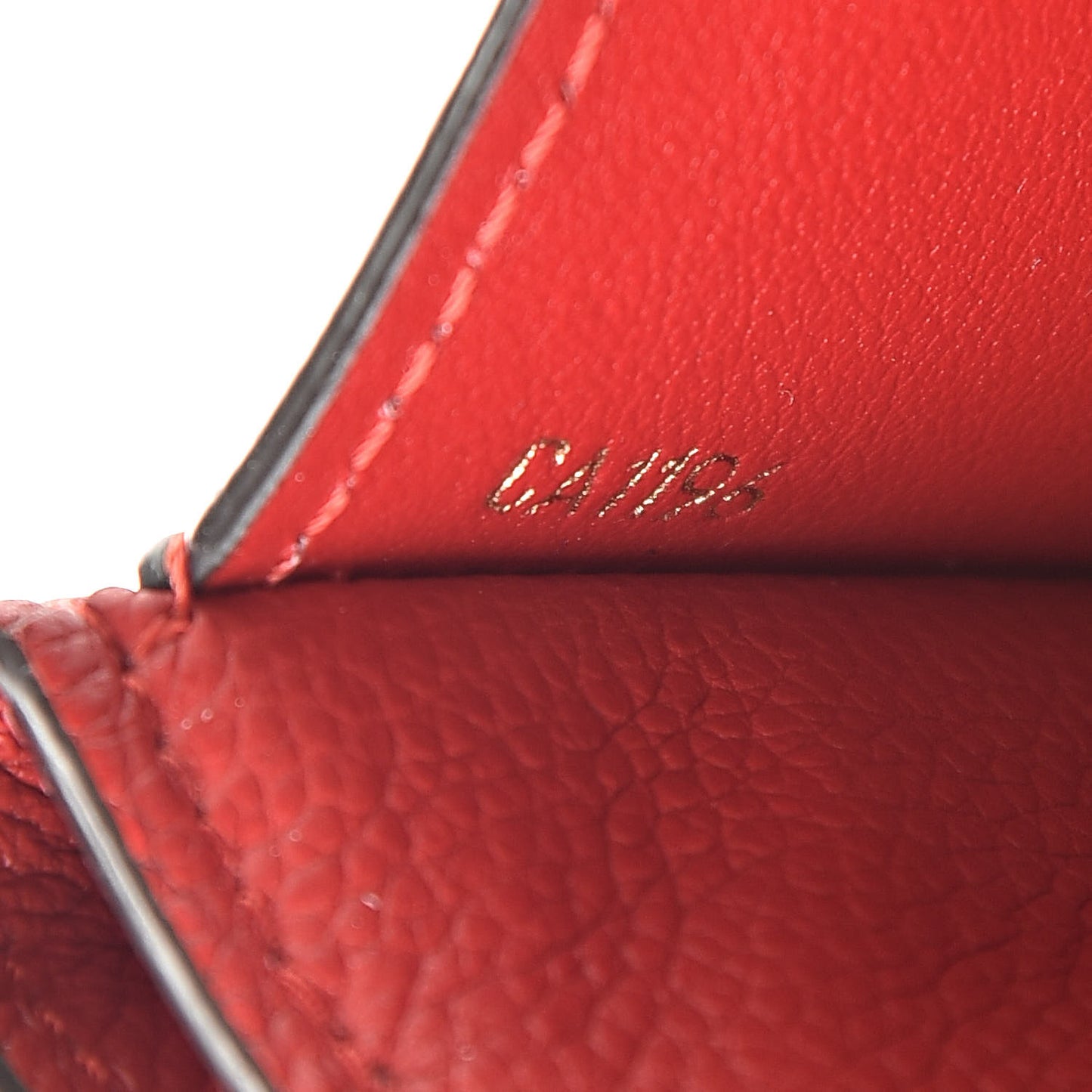Monogram Pallas Compact Wallet Cherry