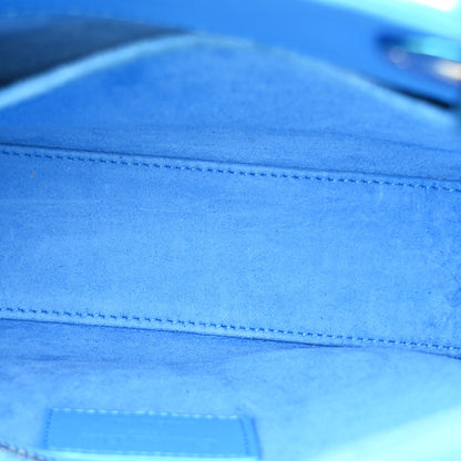 Christian Dior Lambskin Cannage Small Lady Dior Bright Blue 5 of 12