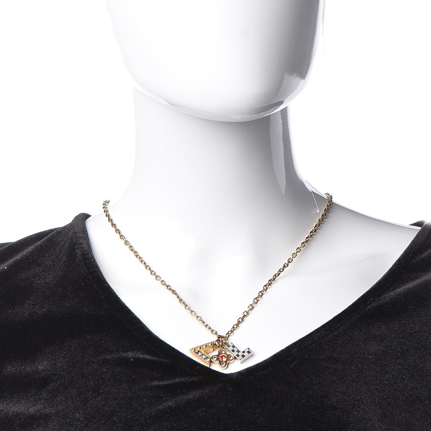 Love Letters Pendant Necklace Mutlicolor