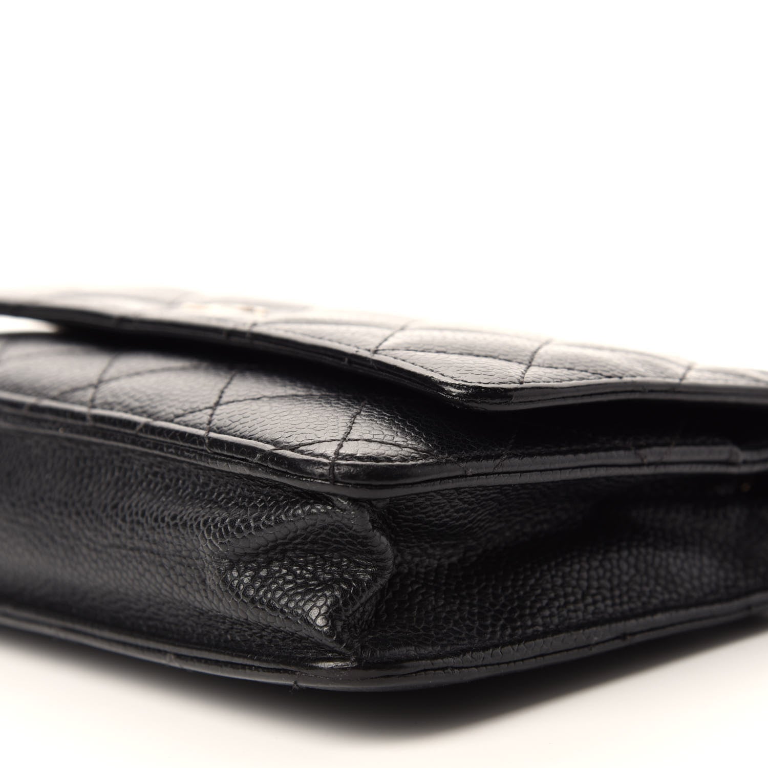 Chanel Caviar Quilted Wallet On Chain WOC Black 7 of 13