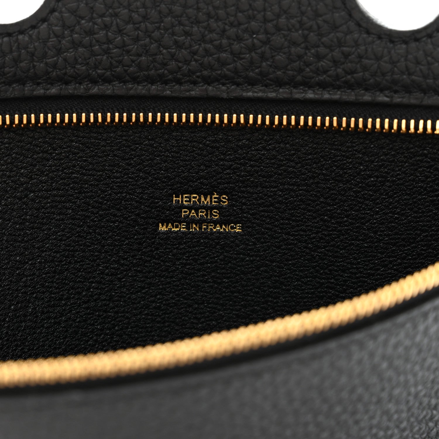 Hermes Togo Birkin 25 Backpocket Black 6 of 6