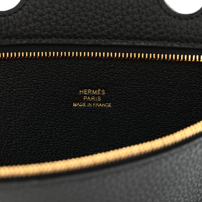 Hermes Togo Birkin 25 Backpocket Black 6 of 6