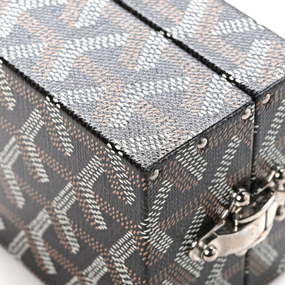 Goyard Goyardine Precious Metals Regence Mini Trunk Black 11 of 11