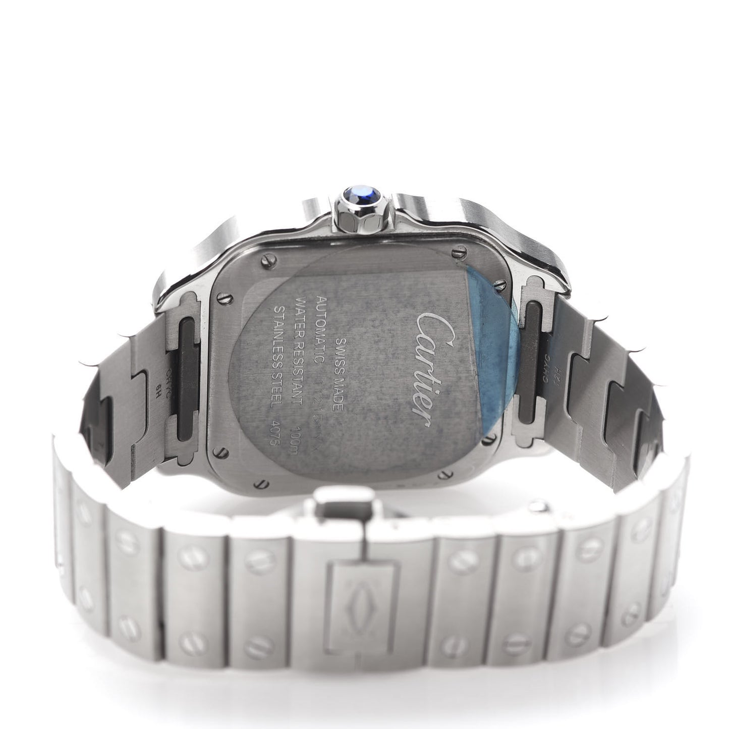 Stainless Steel 35mm Santos de Cartier Automatic Watch