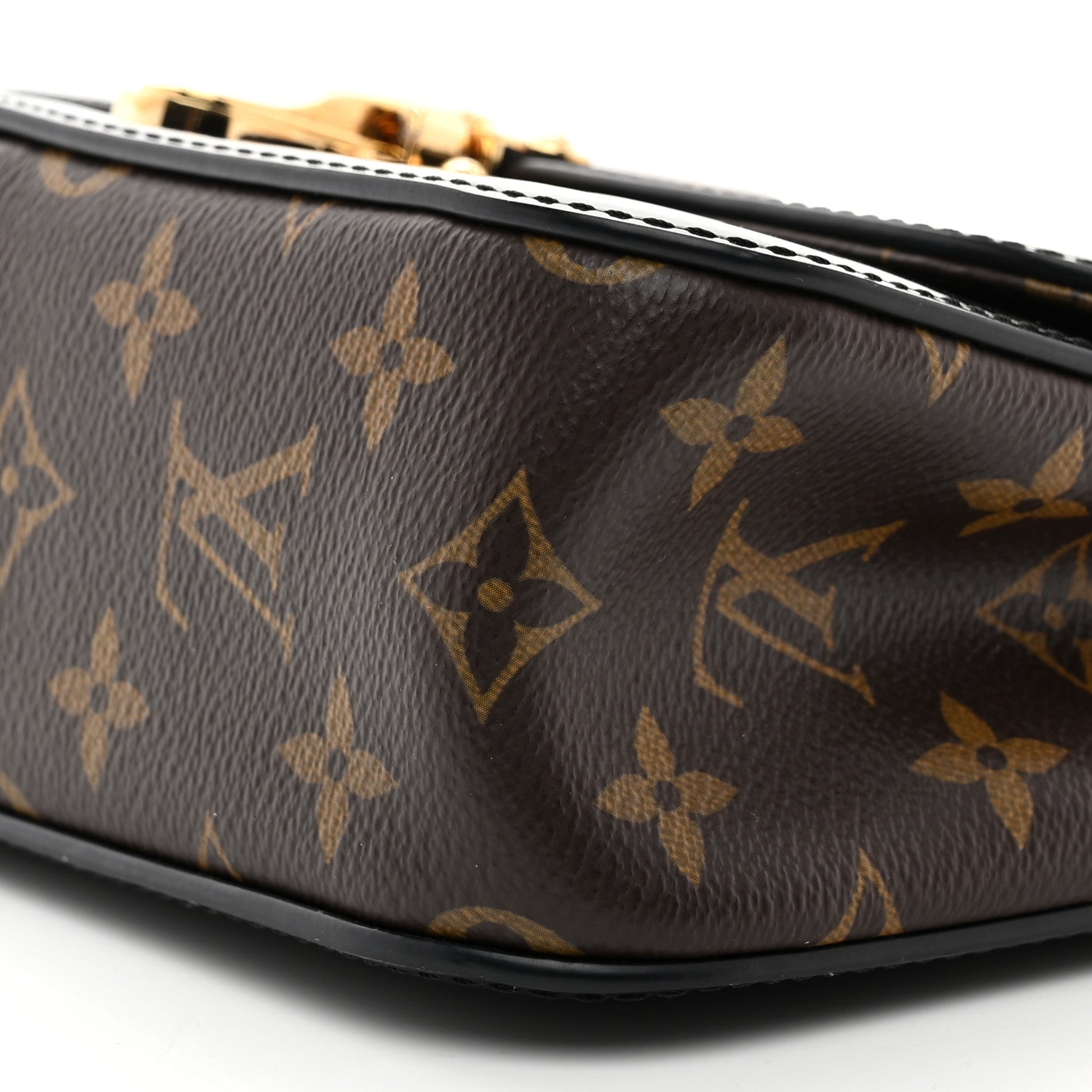 Louis Vuitton Patent Calfskin Monogram Cherrywood BB Black 11 of 12