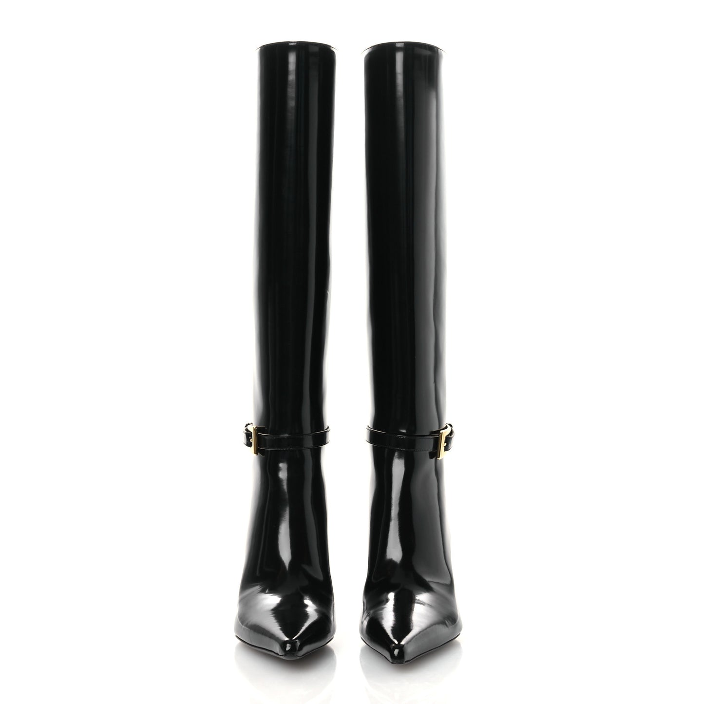 Vitello Marilyn Hacker 70mm Luz Boots 37.5 Black