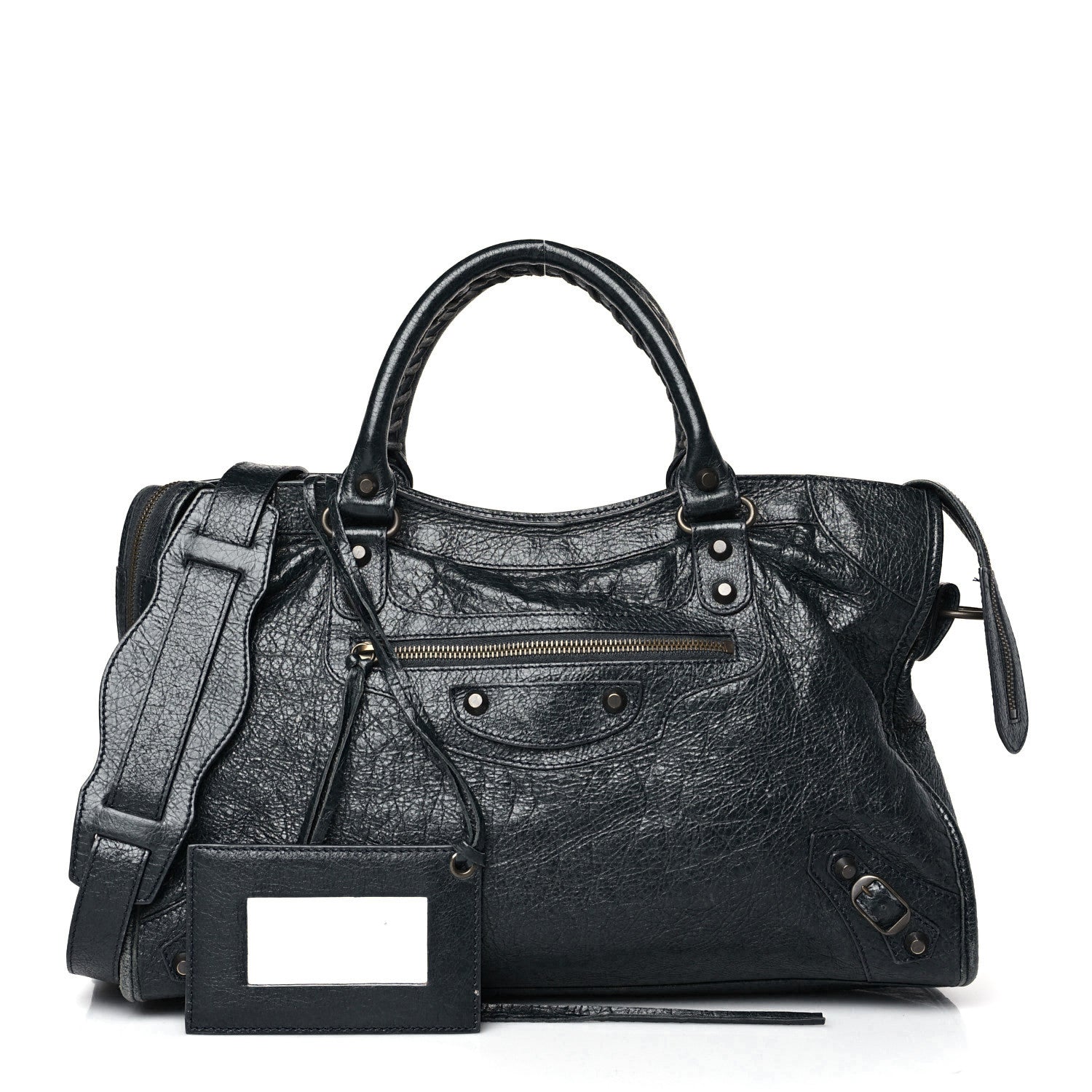 Balenciaga Agneau Classic Hardware City Anthracite 1 of 10