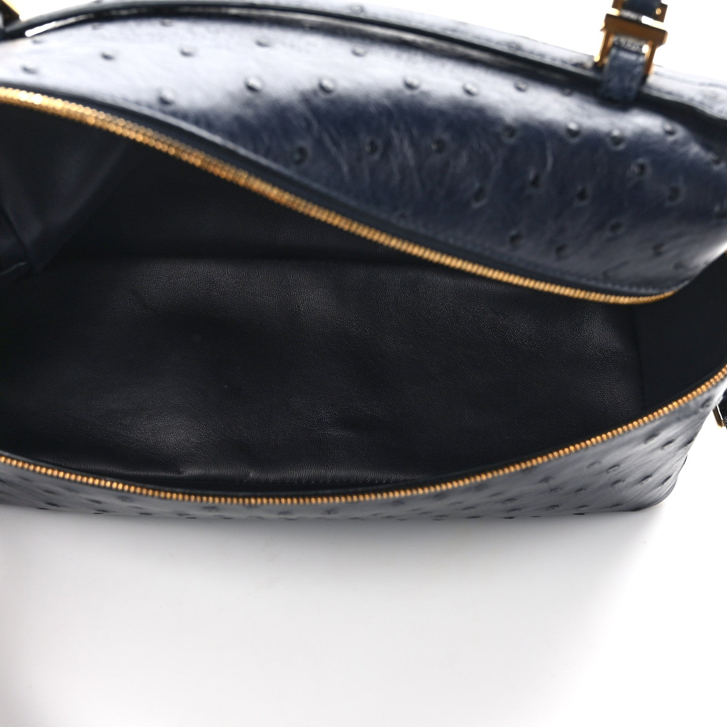 Loro Piana Ostrich Extra Pocket L27 Blue Navy 5 of 14