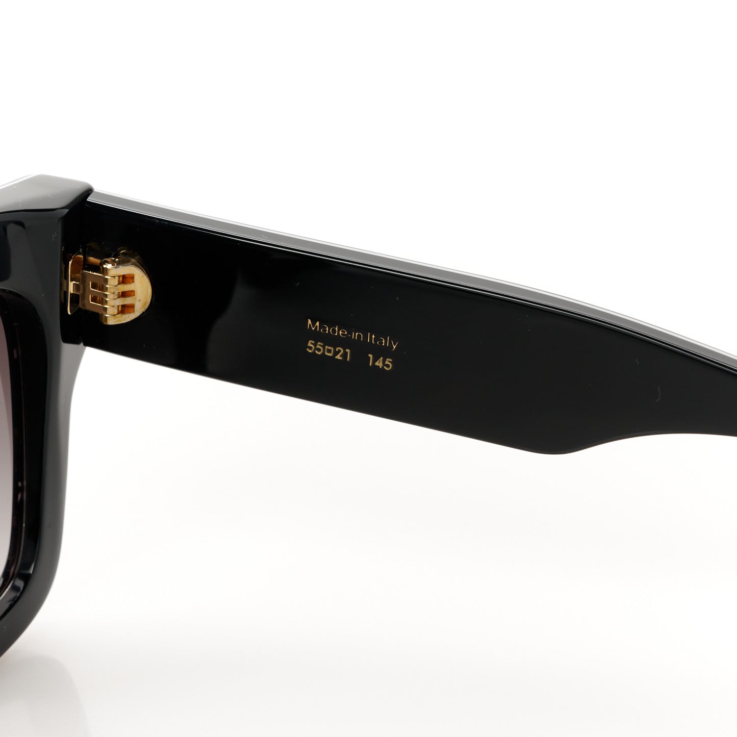 Acetate Blade Sunglasses Z1616E Black