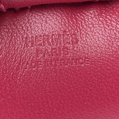 Hermes Milo Lambskin Grigri Rodeo Horse Bag Charm PM Rose Mexico 5 of 6