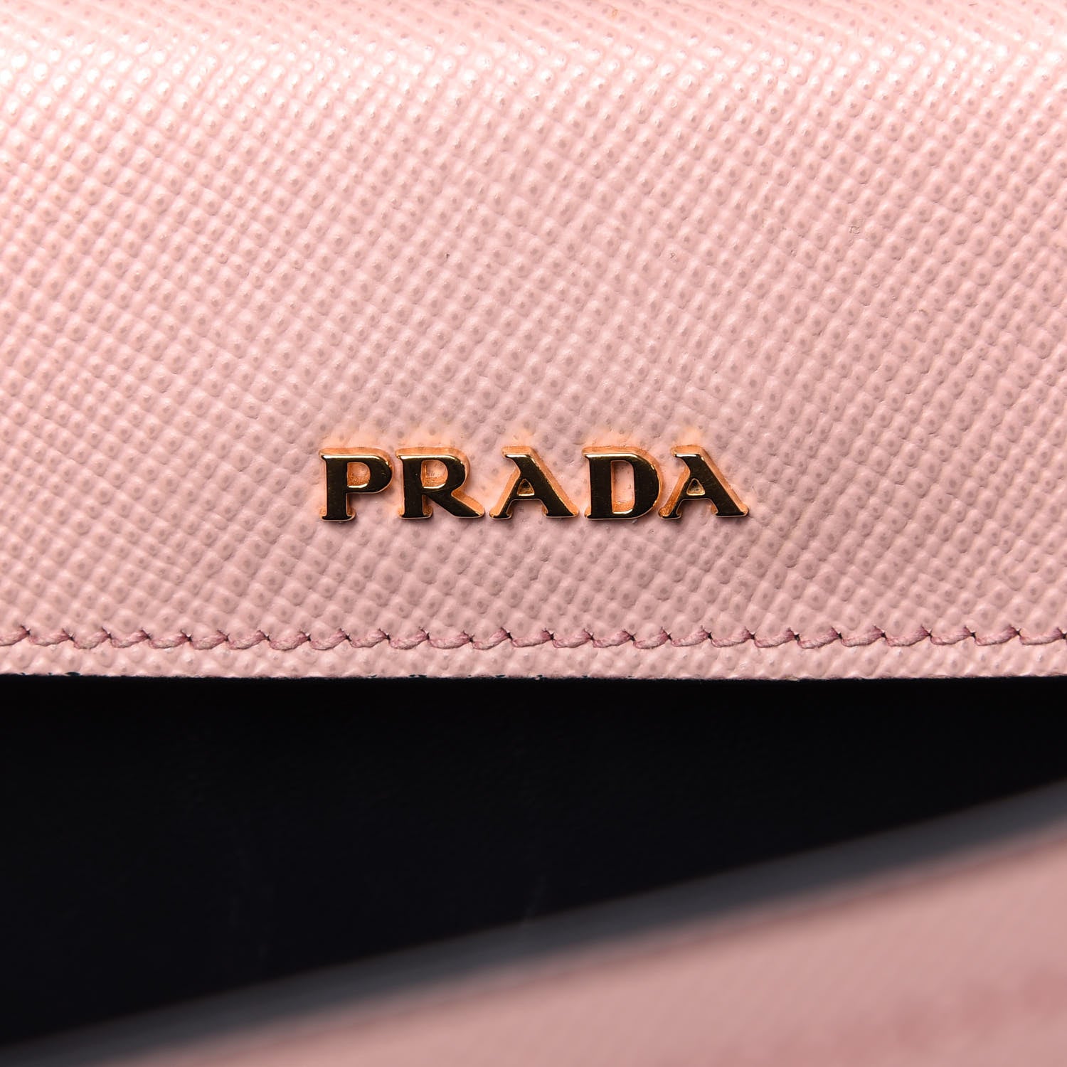 Prada Saffiano Cuir Medium Bi-Color Double Bag Pesco Baltico 7 of 10