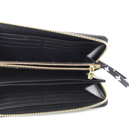 Louis Vuitton Monogram Giant Jungle Zippy Wallet Black 5 of 7