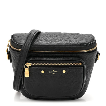 Louis Vuitton Empreinte Mini Bumbag Black 1 of 8