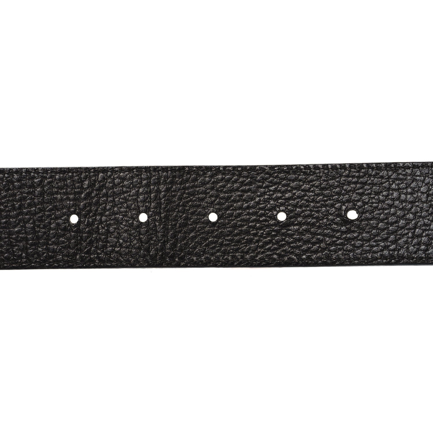 Gucci Calfskin Double G Reversible 37mm Belt 85/34 Black Cocoa 4 of 5