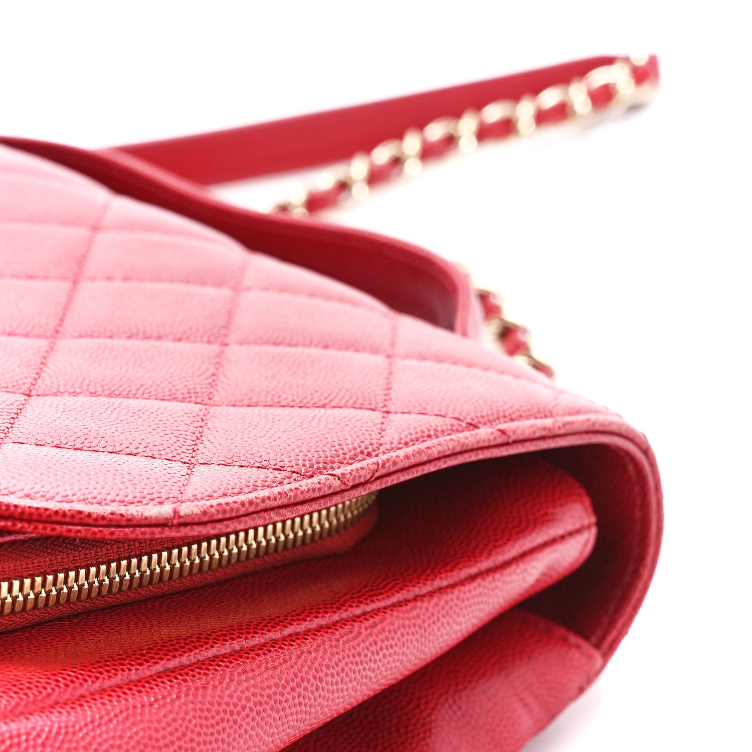 Chanel Caviar Quilted Large Business Affinity Flap Red 14 of 15