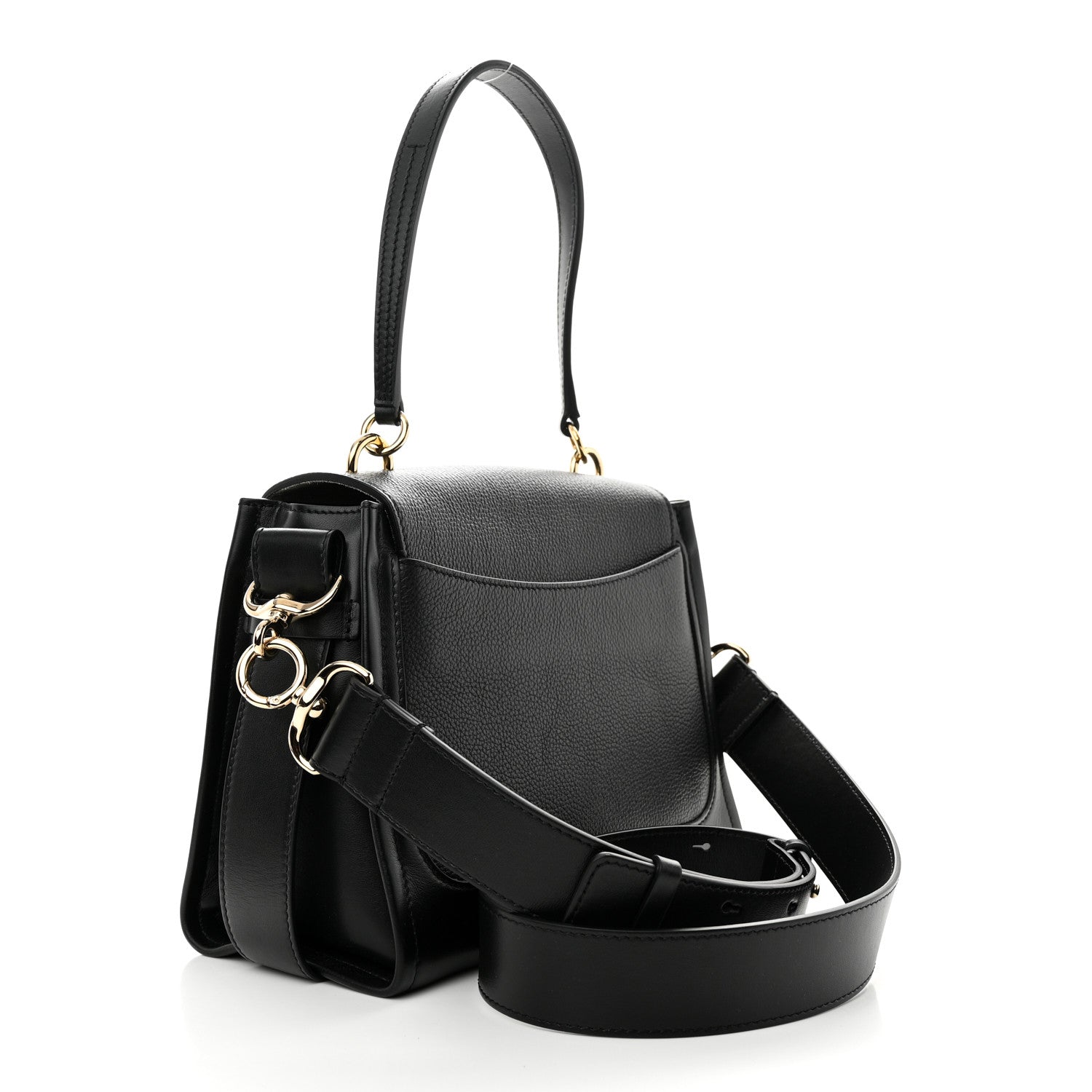 Chloe Calfskin Small Tess Day Bag Black 3 of 9