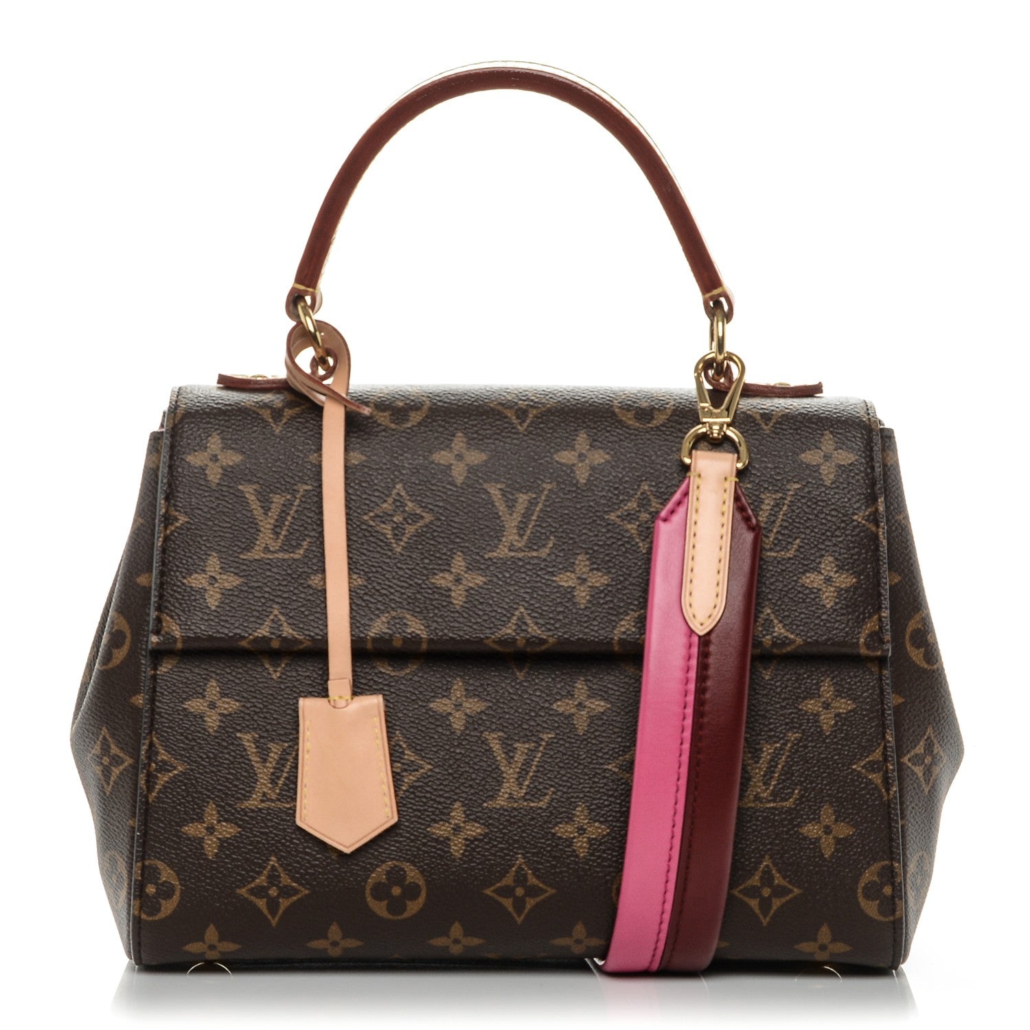 Louis Vuitton Monogram Cluny BB Bordeaux Fuchsia 1 of 6