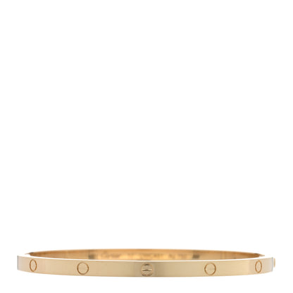 Cartier 18K Yellow Gold Small LOVE Bracelet 17 1 of 8
