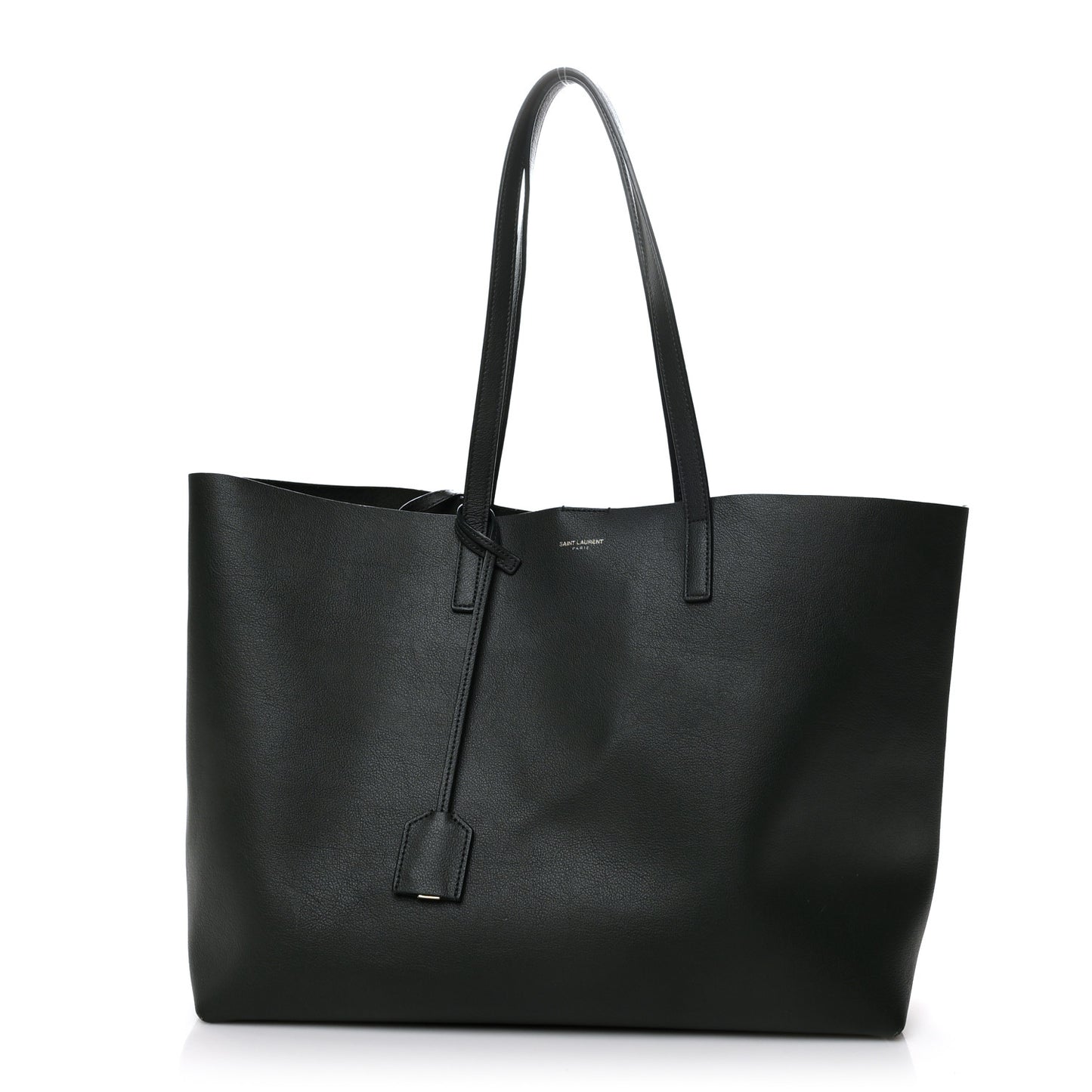 Calfskin Large Shopping Tote Dark Green