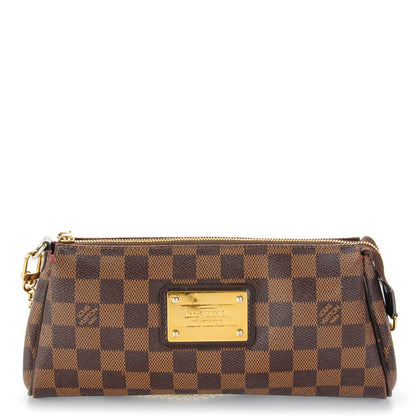 Louis Vuitton Damier Ebene Eva Clutch 1 of 9