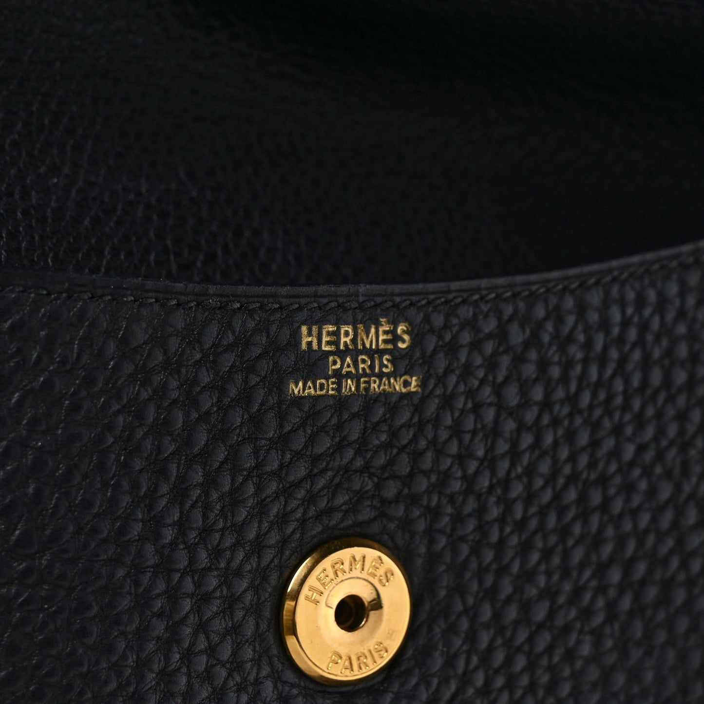 Taurillon Clemence Pochette Rio Black