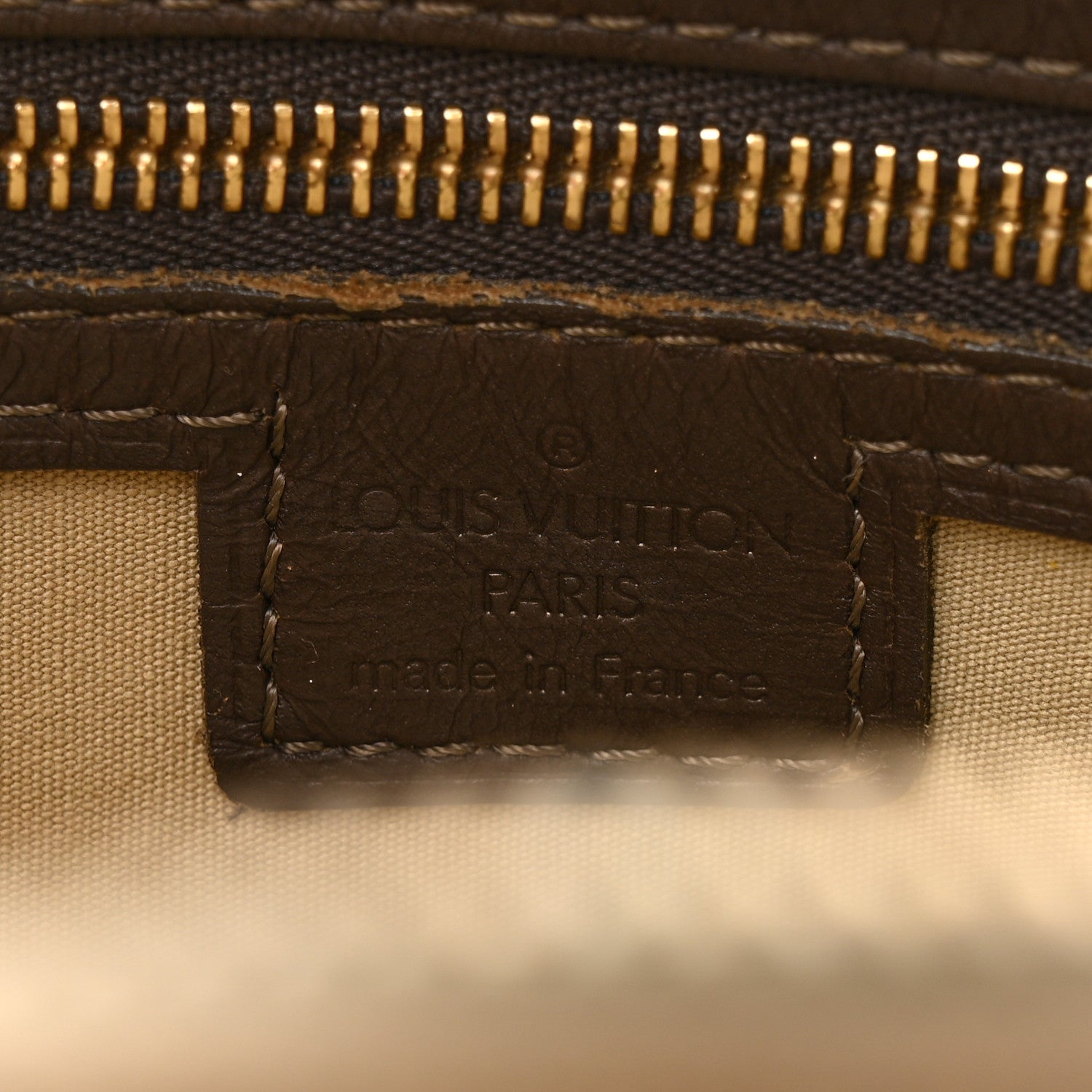 Louis Vuitton Mini Monogram Alma Long Kaki 6 of 15