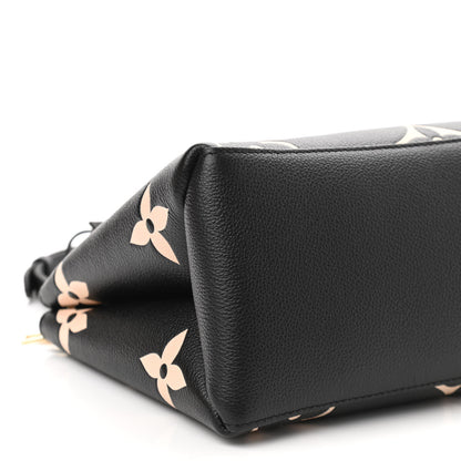 Louis Vuitton Empreinte Monogram Giant Petit Palais Black Beige 8 of 10