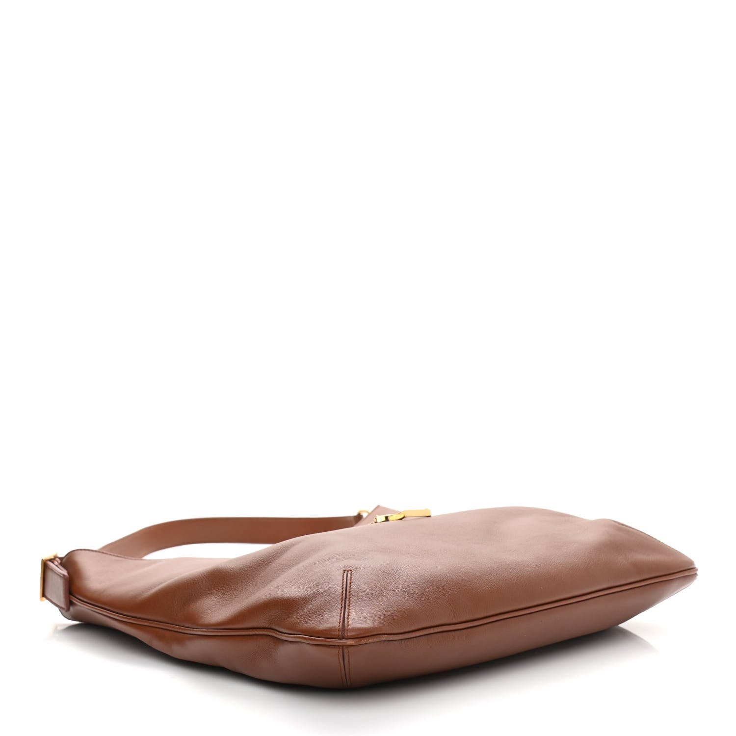 Saint Laurent Calfskin Monogram Hobo Cotto 4 of 10