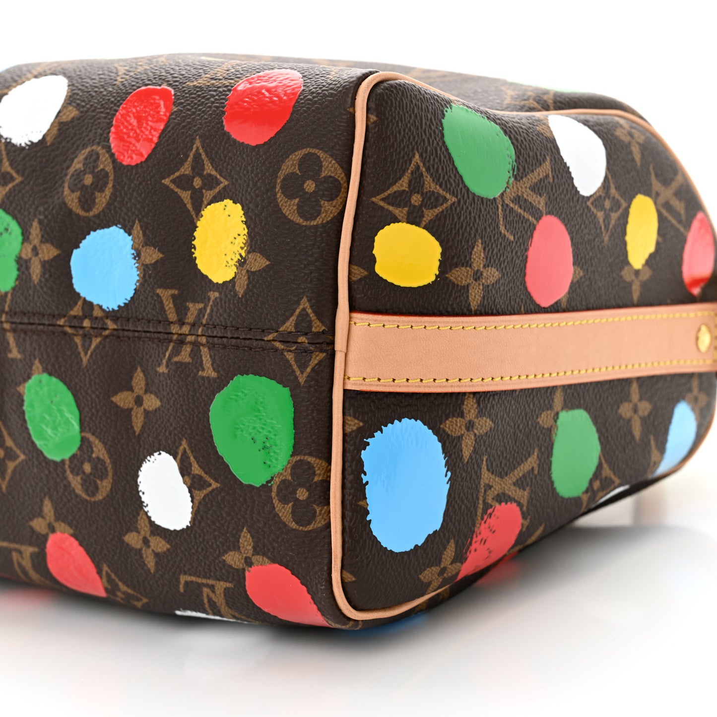 LV X YK Monogram Speedy Bandouliere 25 Multicolor