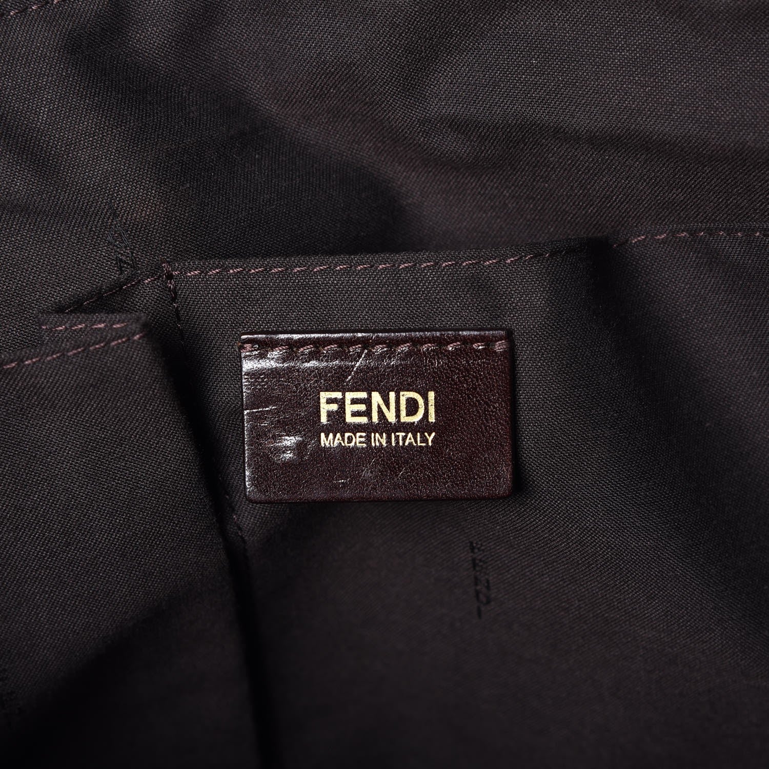 Fendi Zucca Spalmati Messenger Bag Tobacco 5 of 11