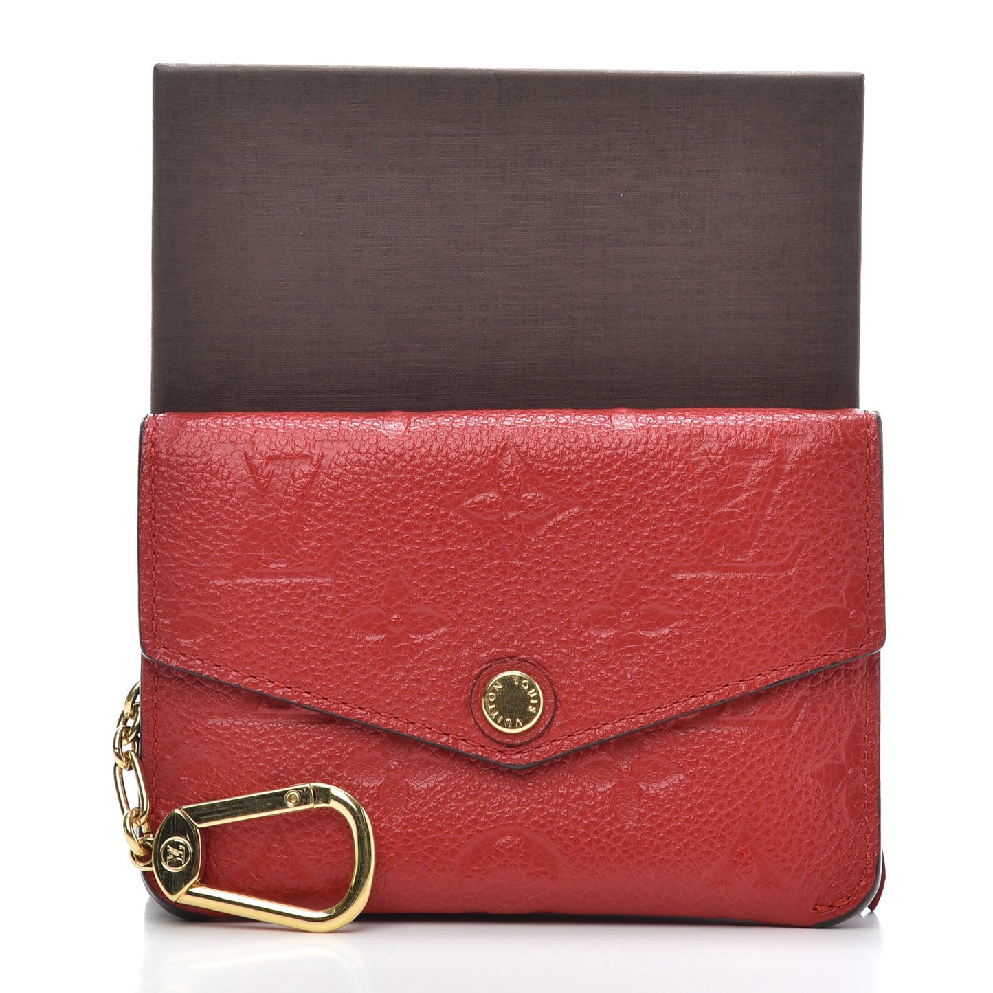 Empreinte Key Pouch Cherry