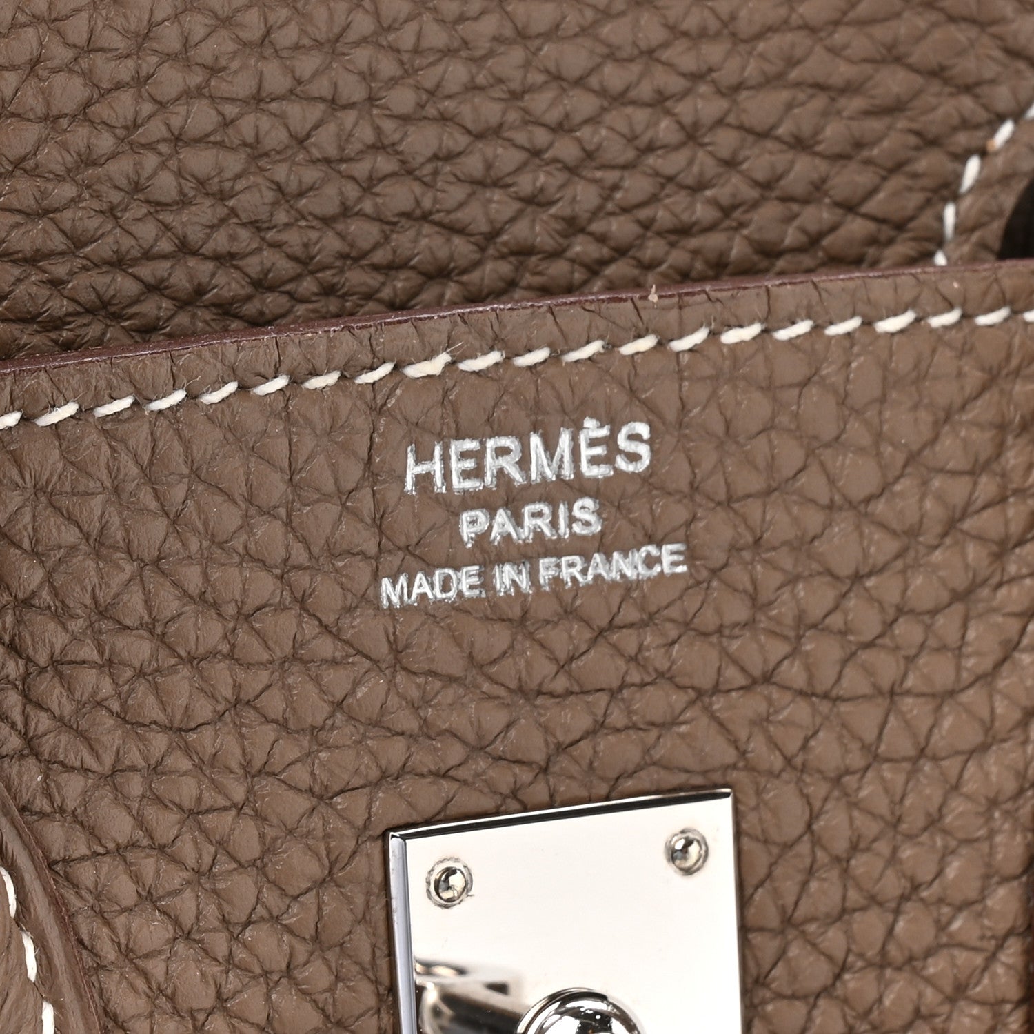 Hermes Togo Birkin 25 Etoupe 6 of 14
