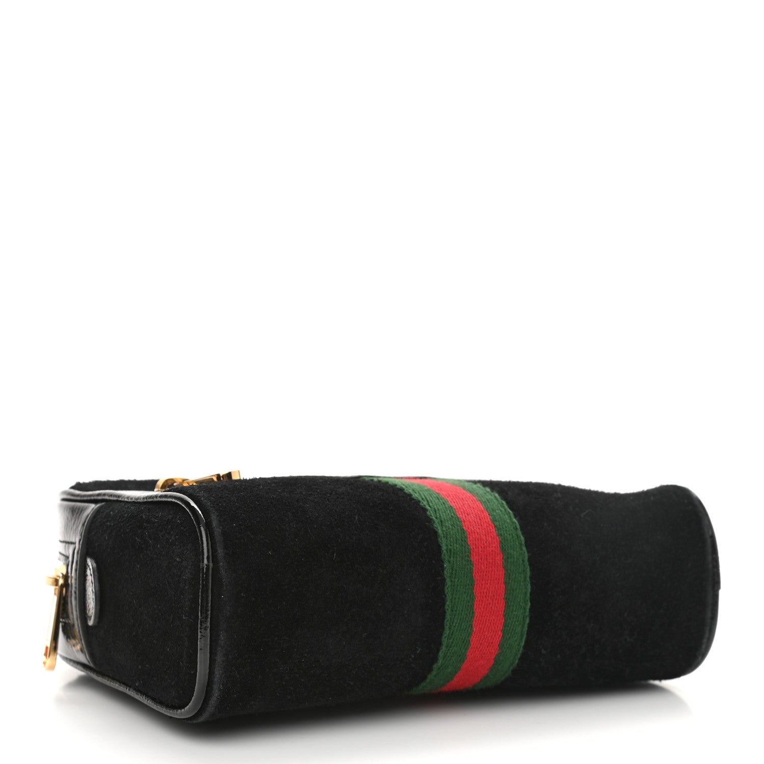 Gucci Suede Small Ophidia Belt Bag 95 38 Black 4 of 11