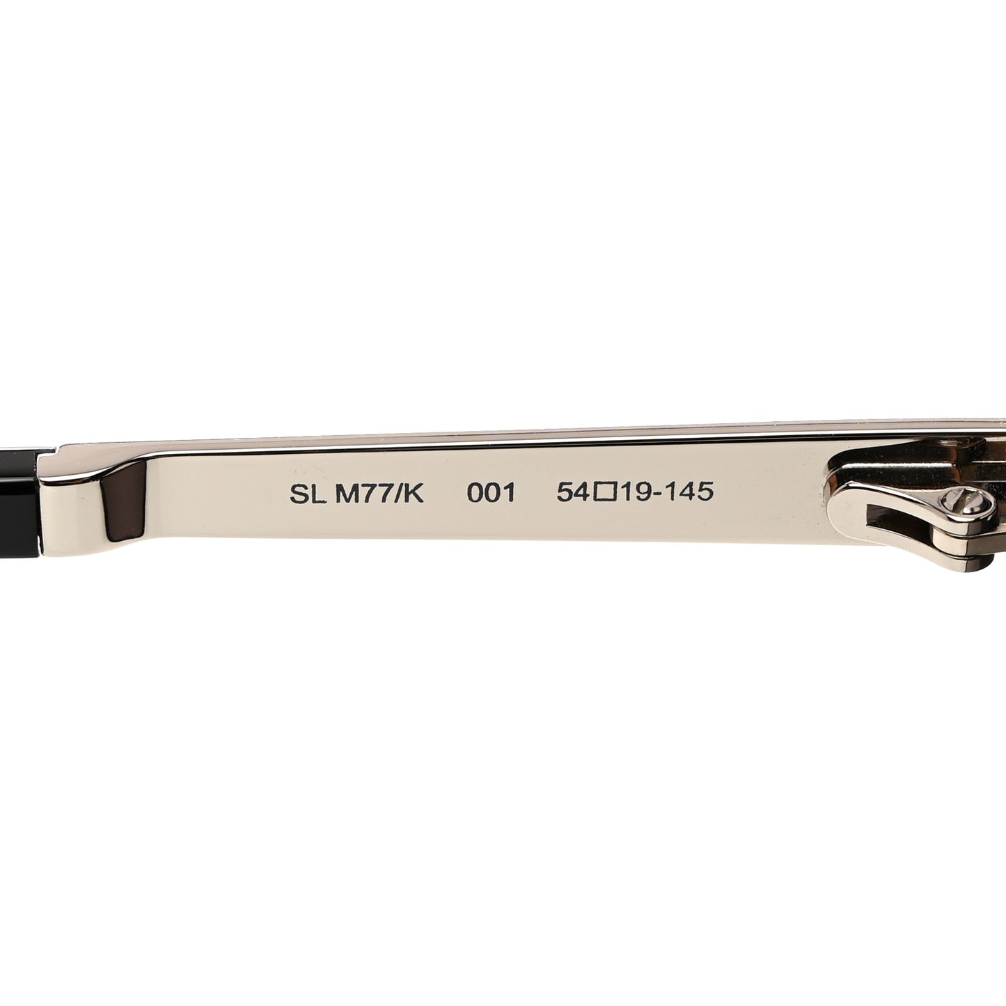 SAINT LAURENT Acetate Sunglasses SL M77/K Black