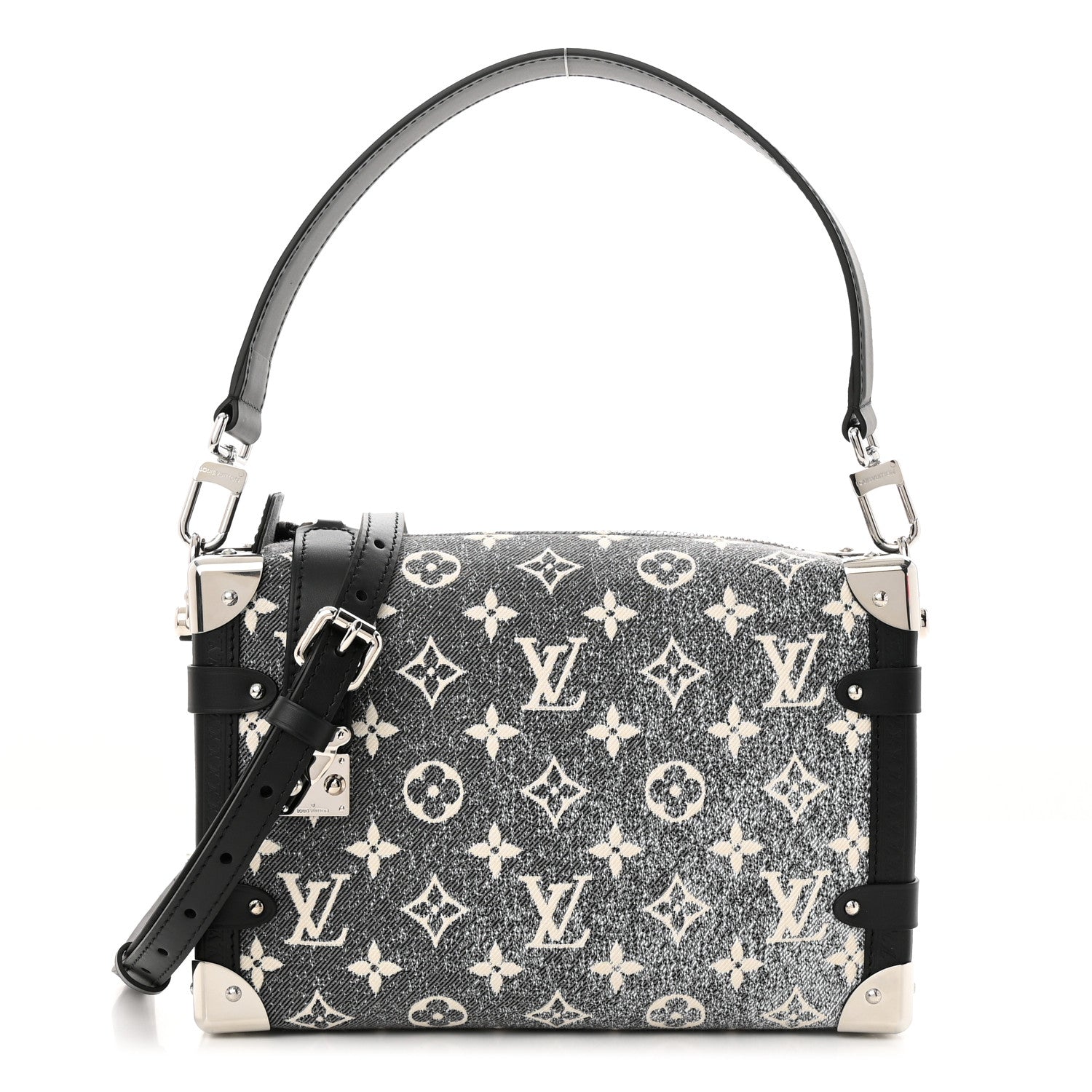 Louis Vuitton Monogram Jacquard Denim Side Trunk Grey 1 of 10
