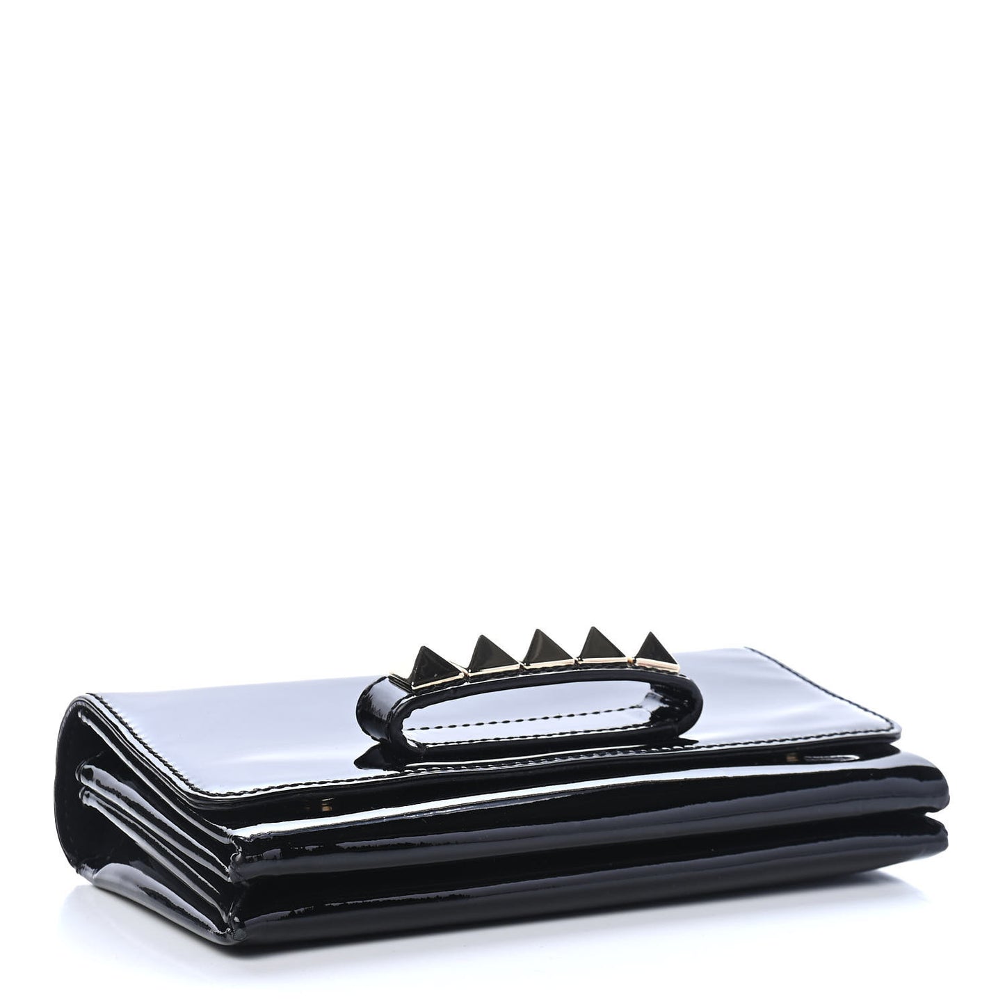Patent Va Va Voom Shoulder Bag Black